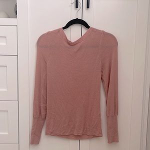 XS Pink Sweater. Worn only once. 14th & Union